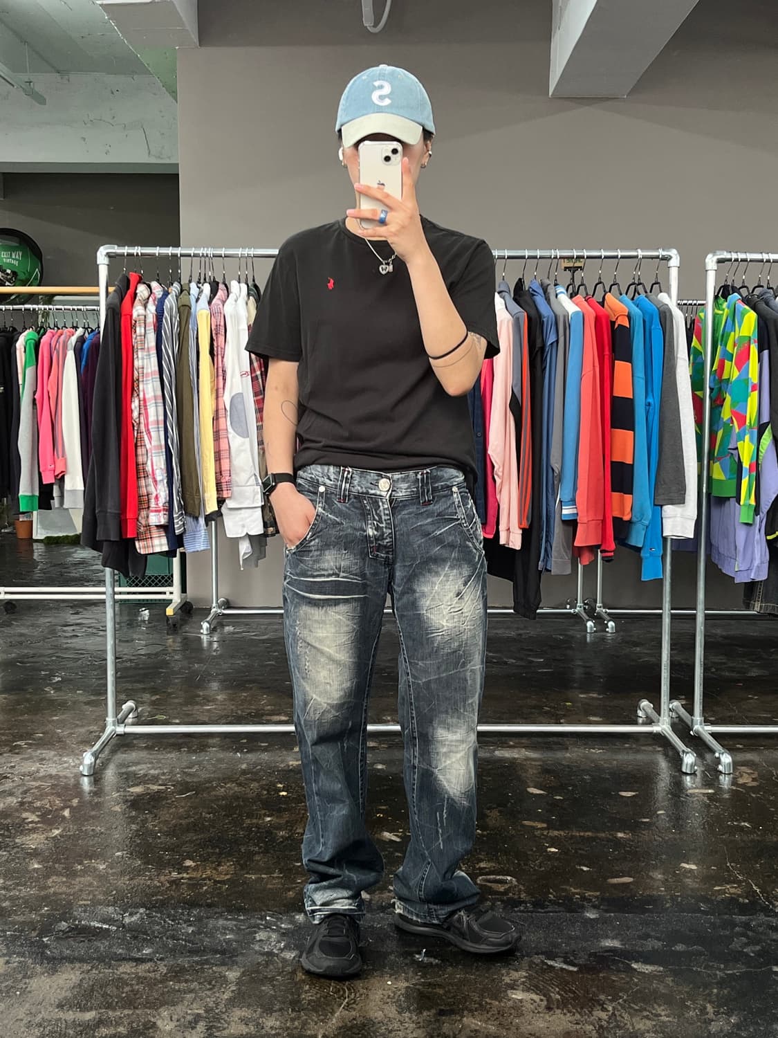 KELLO JEANS Y2K 데님 팬츠  상품이미지1