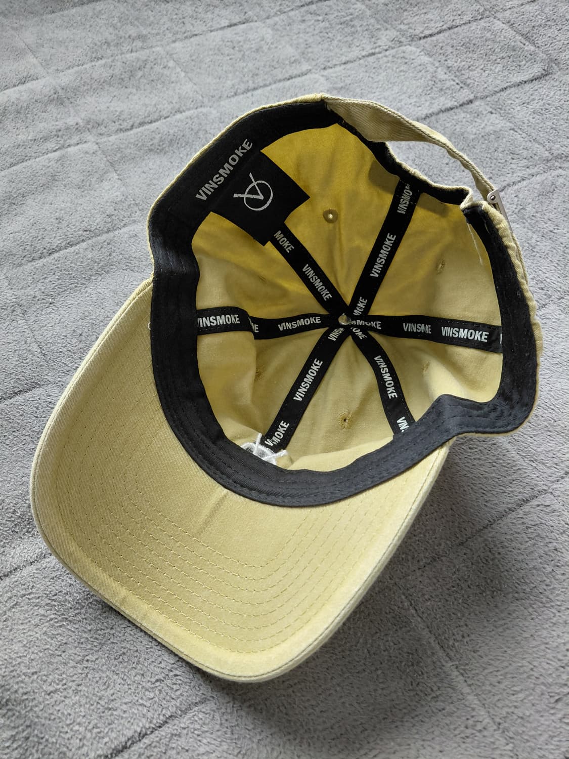 빈스모크 Washed Lime 볼캡 상품이미지4