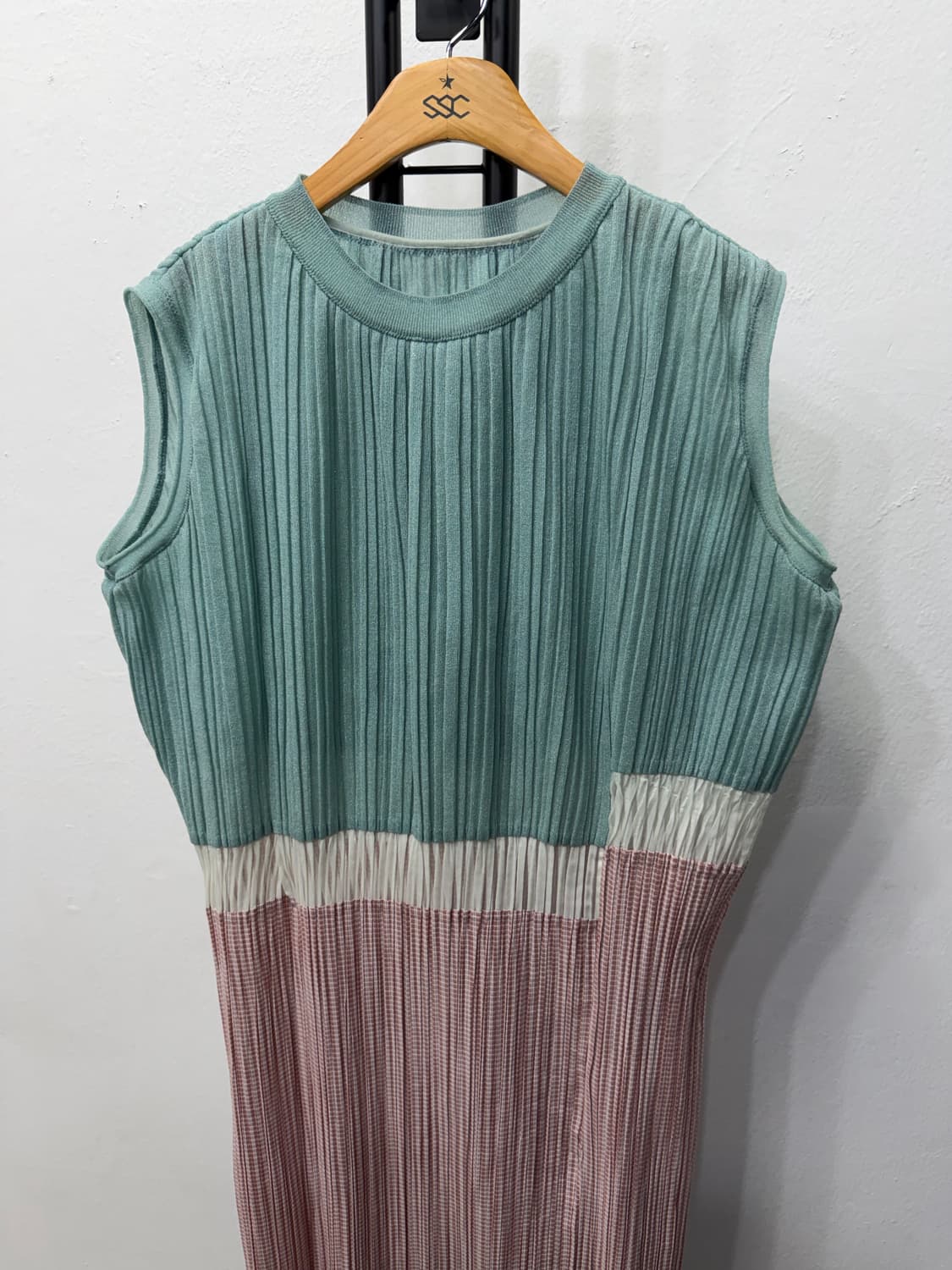 정품) 시스템 한섬 플리츠 원피스 82 상품이미지3