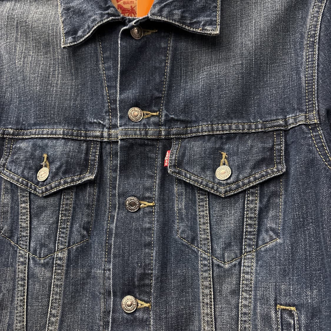 리바이스 중청 워싱 TYPE 3 트러커 데님자켓 N1056 상품이미지5