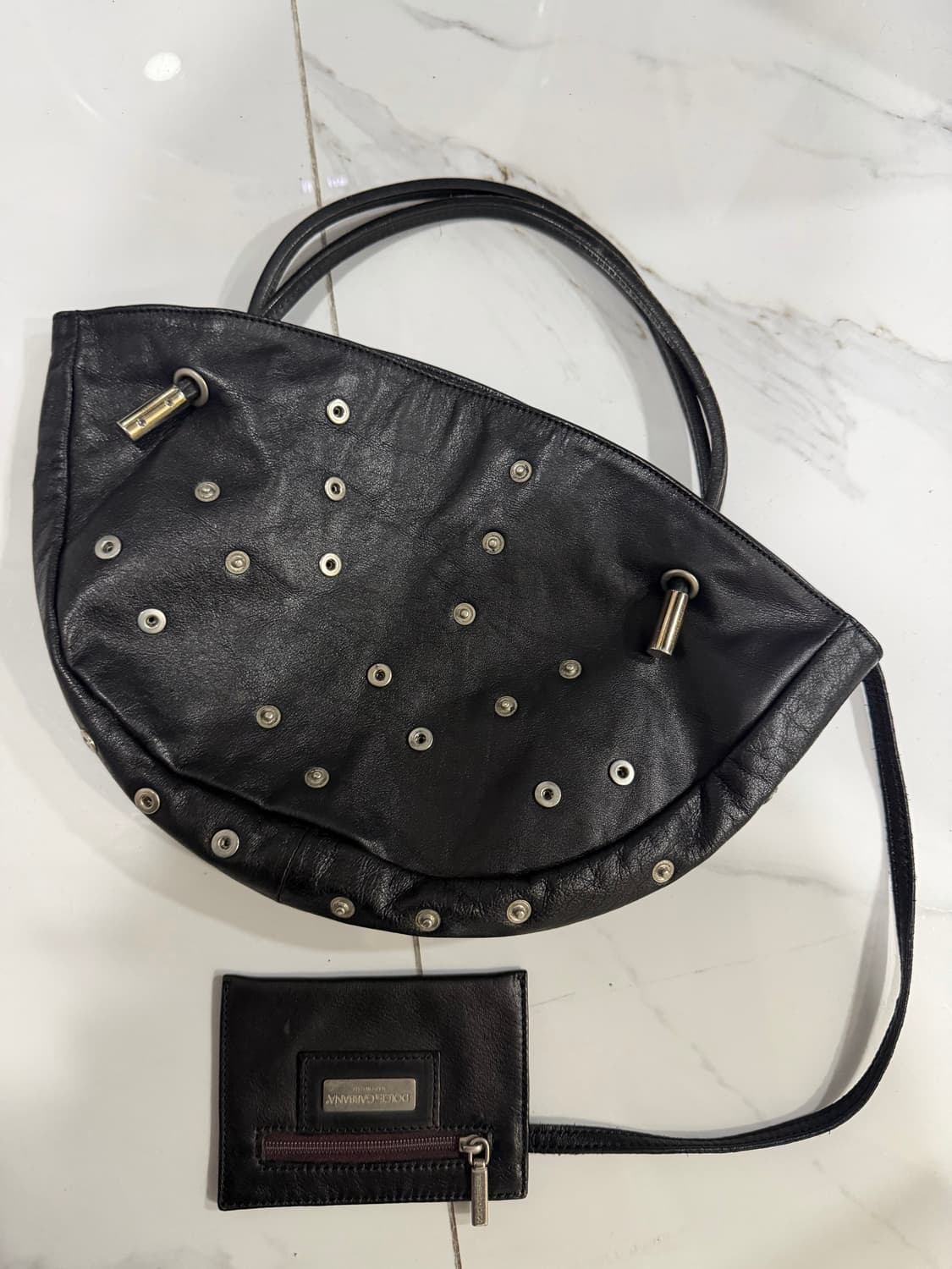 Dolce & Gabbana stud  leather bag y2k 상품이미지1