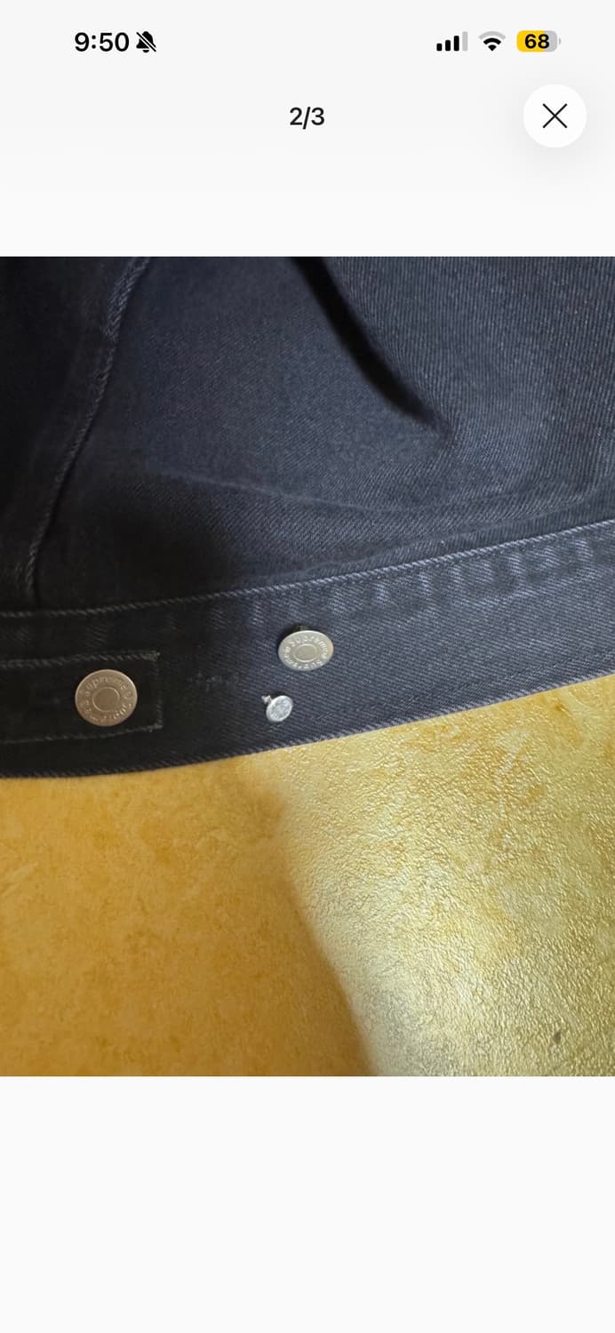 슈프림 데님 초어트러커 사이즈xl (하자o) 상품이미지6