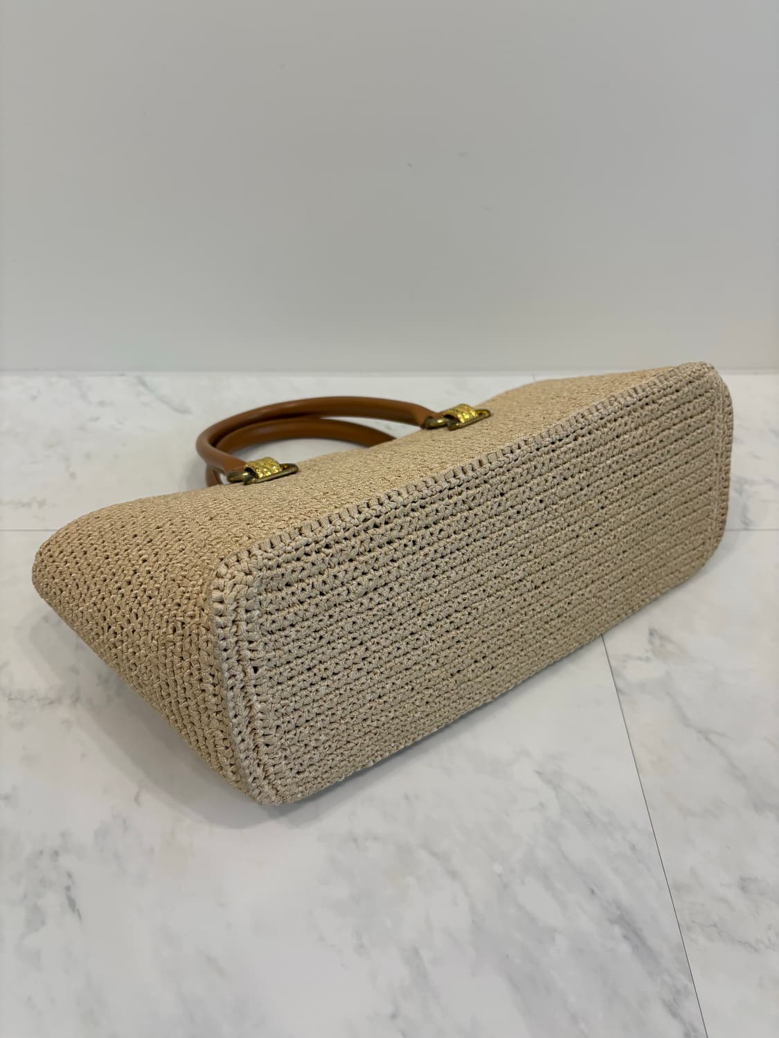 vintage rattan totebag 상품이미지4