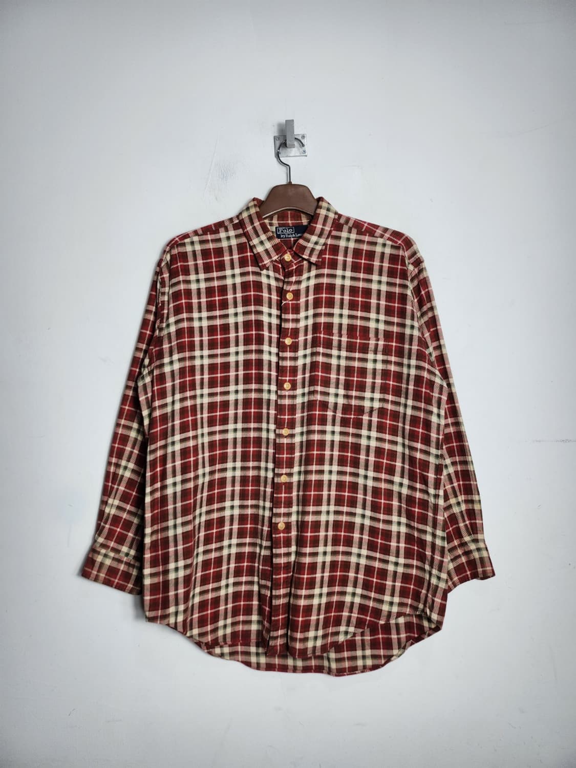 폴로 랄프로렌 체크 셔츠 상품이미지1