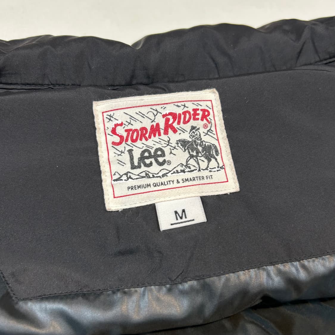 M) Lee 리 덕다운 오리털 푸퍼 패딩 블랙 상품이미지6