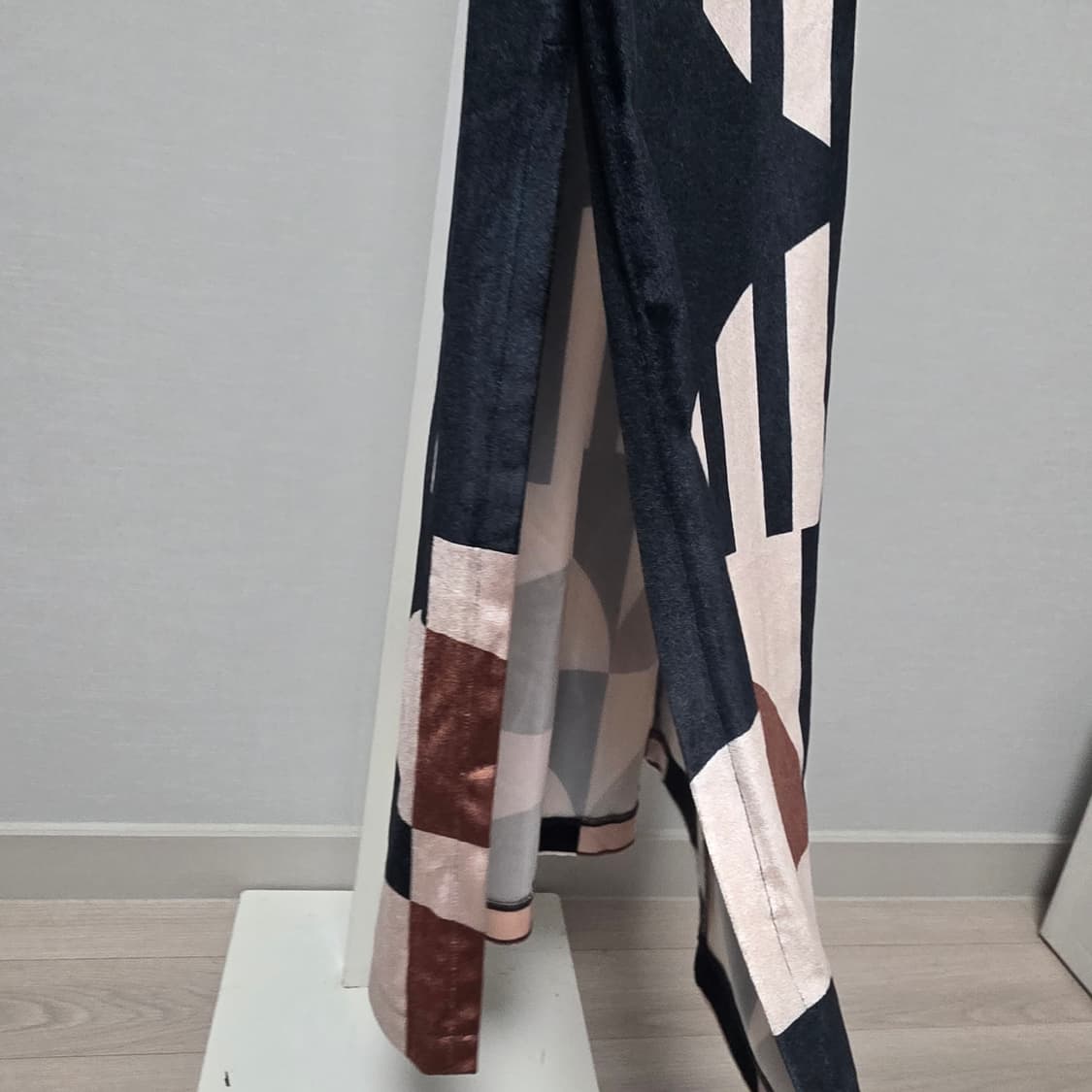 Anthropologie기하학 패턴 롱 슬리브리스 원피스 상품이미지6