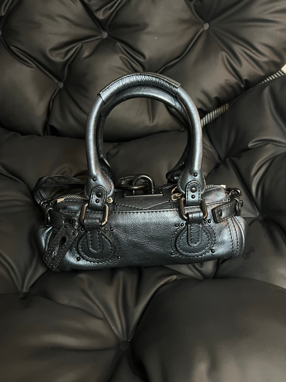 끌로에 패딩턴 메탈릭 네이비 상품이미지3