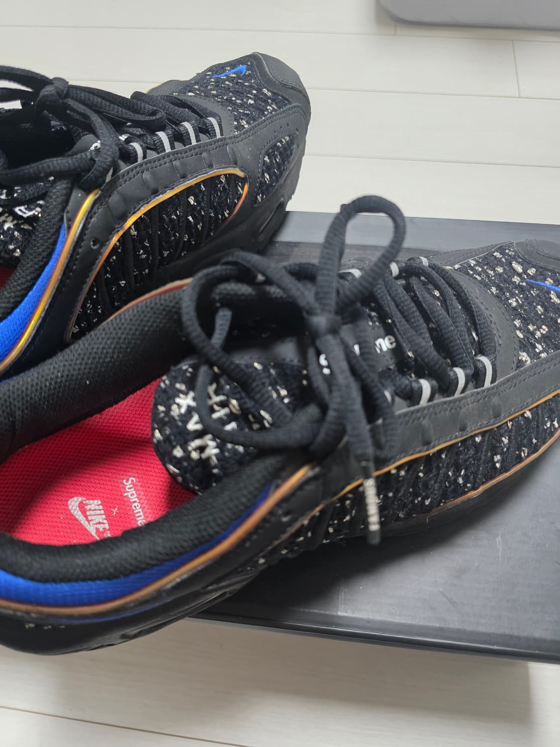 나이키x슈프림  에어맥스 테일윈드4 블랙 [280] 상품이미지5