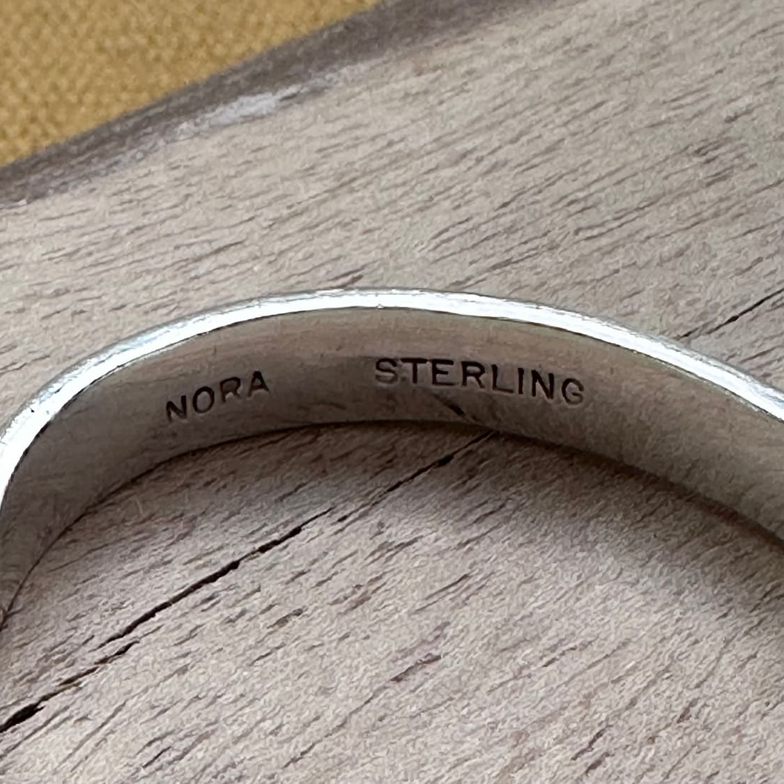 네이티브아메리칸 인디언주얼리 나바호 Nora bill tahe 커프 상품이미지7