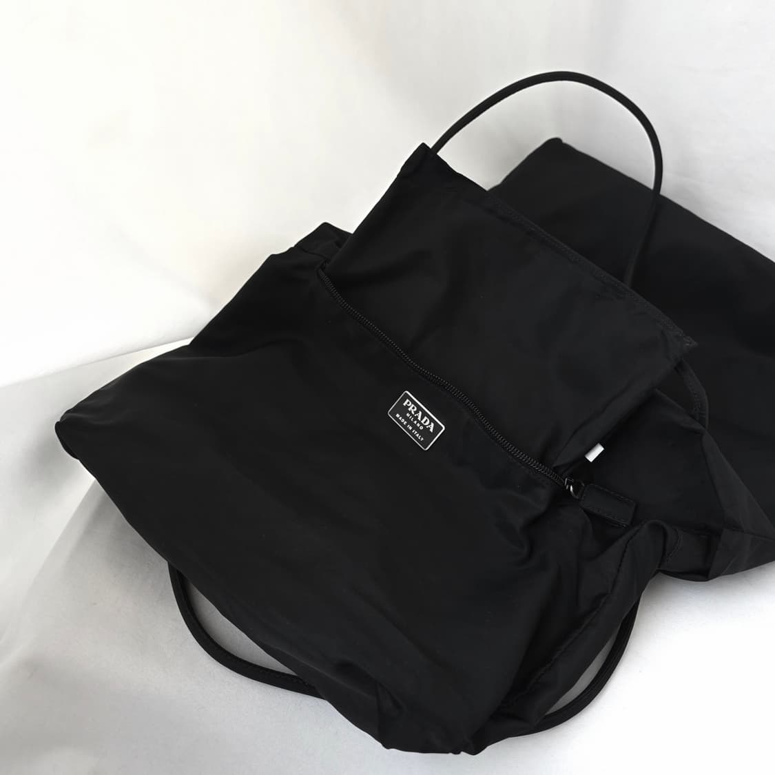 [정품 PRADA] 프라다 포코노 나일론 쇼퍼백 숄더백 상품이미지7