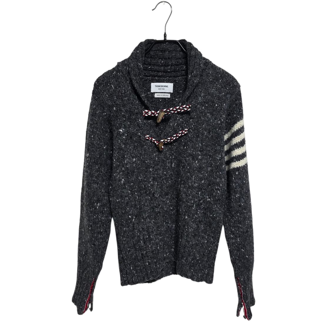 톰브라운 4바 숄카라 케이블 니트 상품이미지1