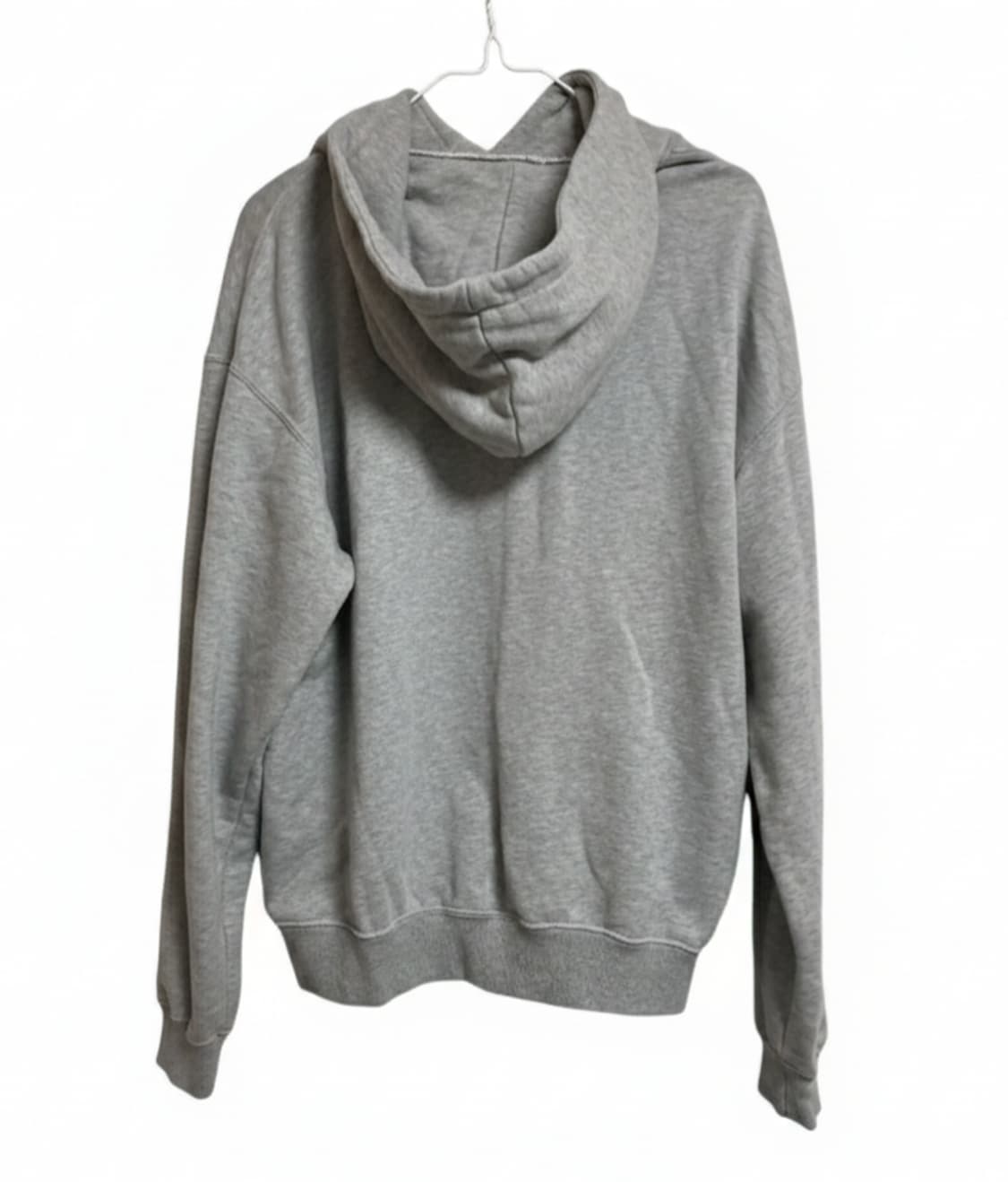 더뮤지엄비지터 컷아웃 후드티 그레이 M 상품이미지4