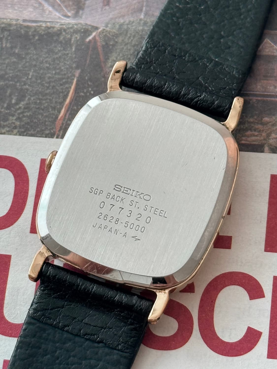 Seiko 세이코 스퀘어 쿼츠 스모세코 상품이미지4