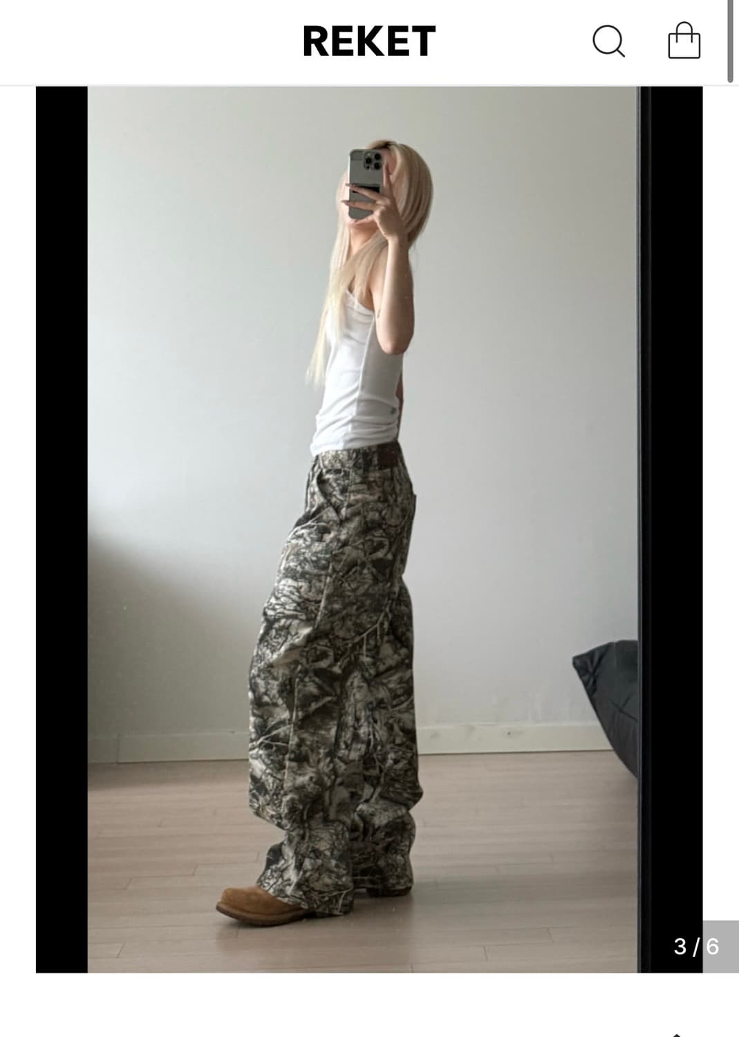 ERTR 니들 콜라보 리얼트리 팬츠 상품이미지2