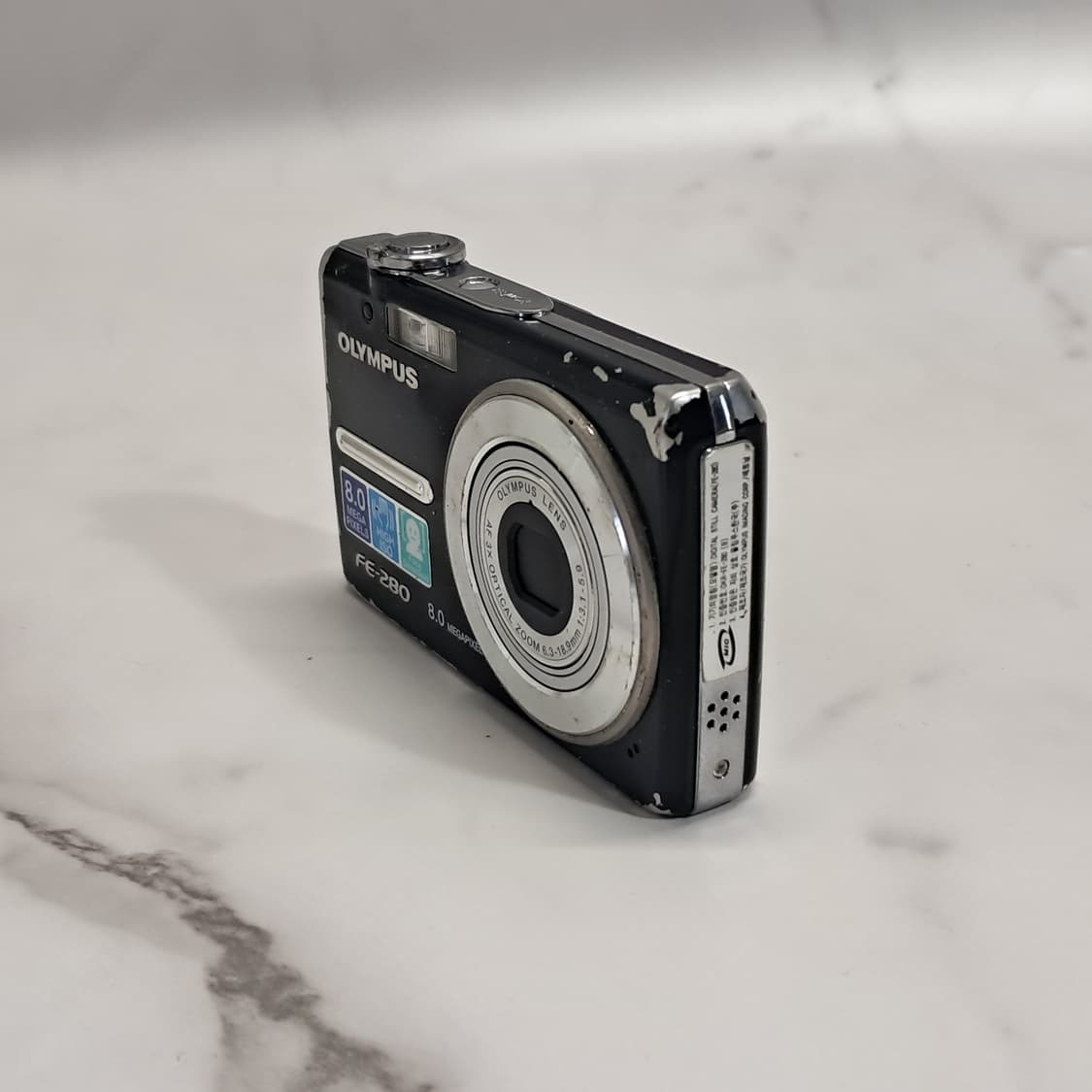 올림푸스 FE-280 블랙 디지털 카메라(사용감 많음) 상품이미지3
