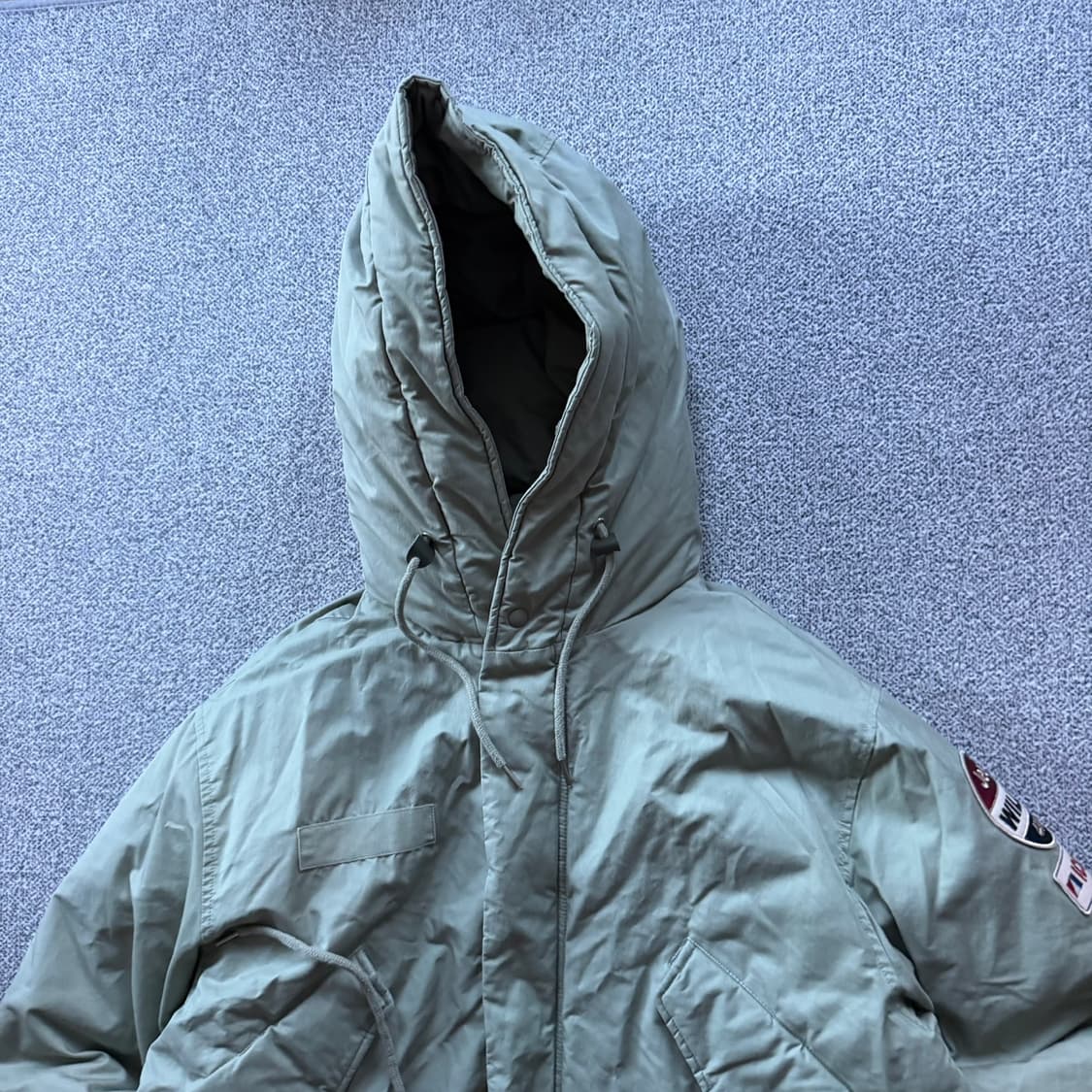 Jeep 덕다운 롱 야상점퍼 상품이미지2