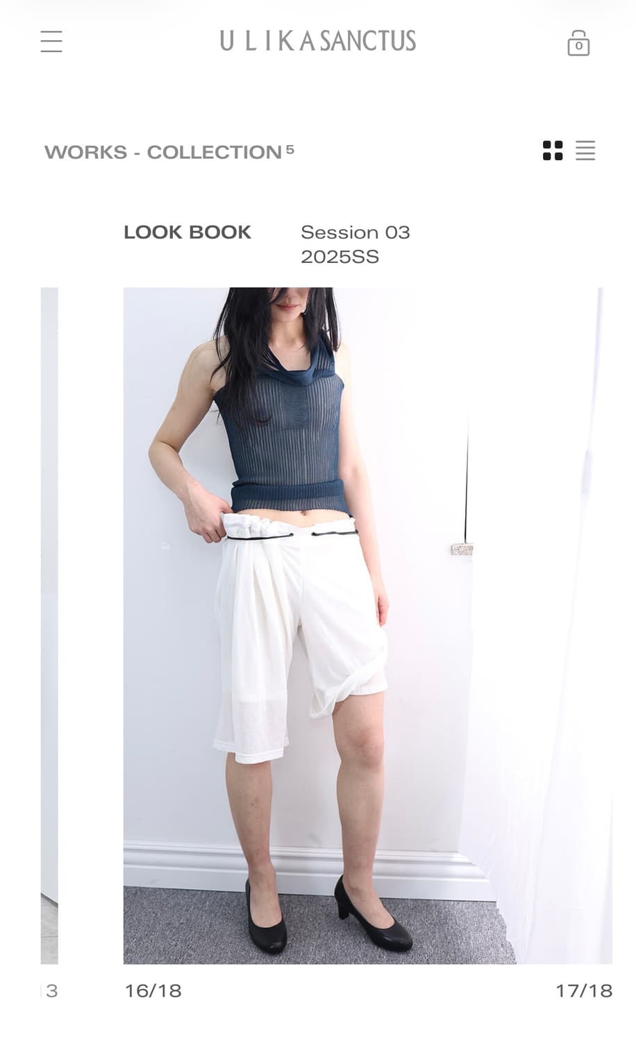 ULIKASANCTUS SHEER TANK TOP 25ss 상품이미지2