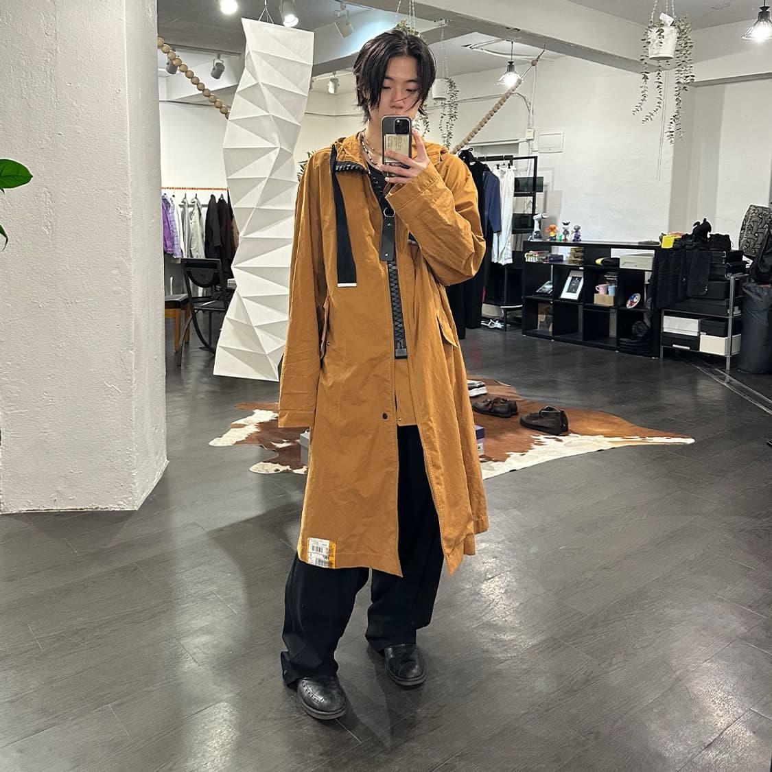 메종 미하라 야스히로 빅지퍼 파카 상품이미지4