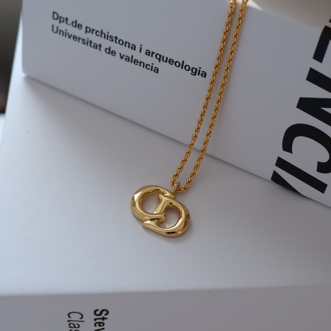 [Dior] CD gold necklace 상품이미지1