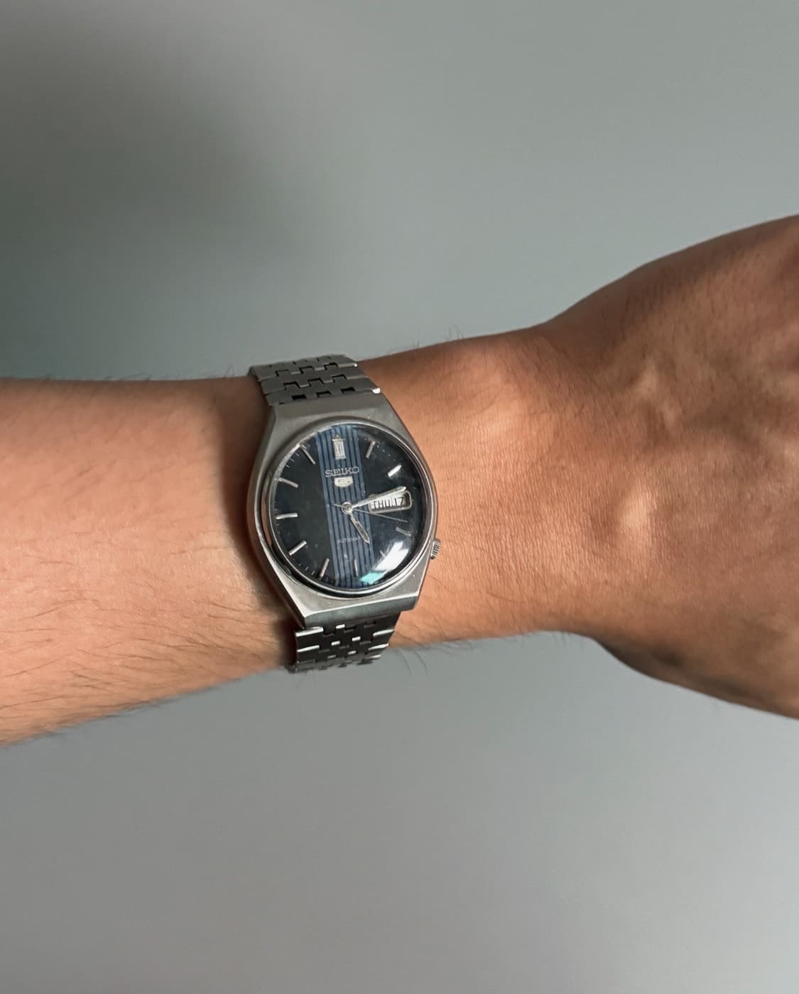 vintage SEIKO 5 Automatic metal watch 상품이미지6
