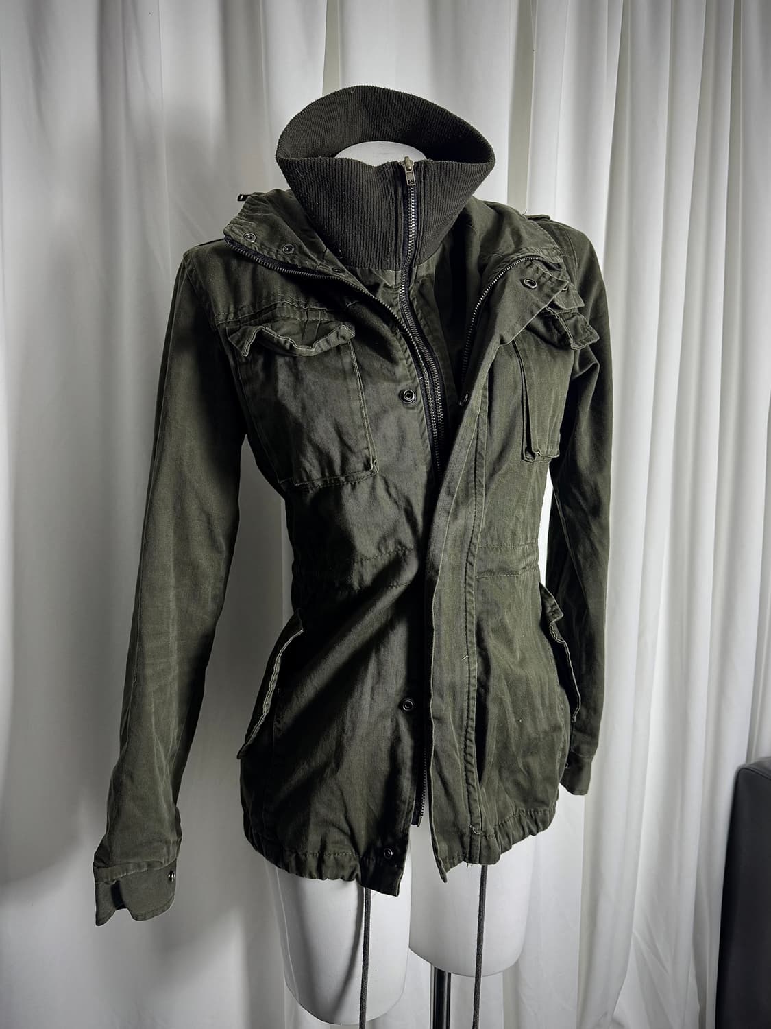 Khaki field jacket 상품이미지1