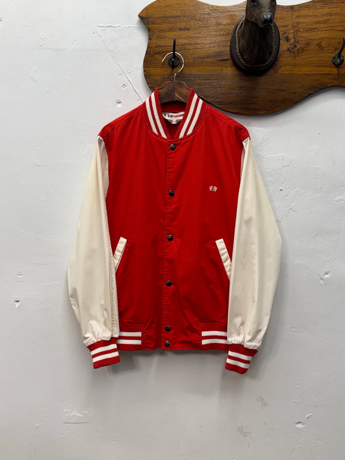 90s McGREGOR Varsity Swing Top Jacket 상품이미지1