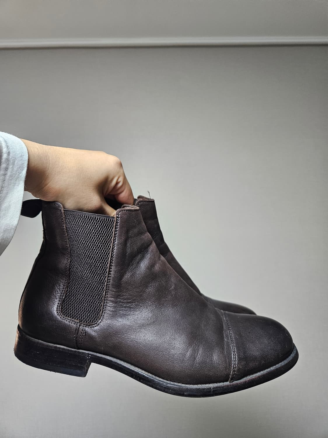 자라 첼시부츠 280 리얼레더 상품이미지1