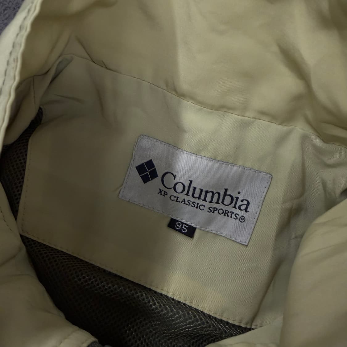 [ 정품/95 ] 컬럼비아 올드스쿨 배색 바람막이 자켓 상품이미지5