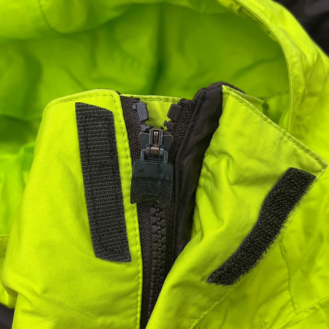 [정품/M] 나이키 ACG 바람막이 자켓 형광 레드 브라운 b16 상품이미지7