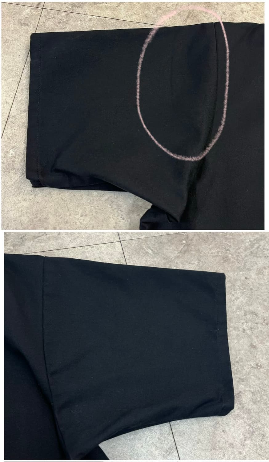 벤데이비스 반집업 반팔 셔츠 블랙 XL #csz3991 상품이미지10