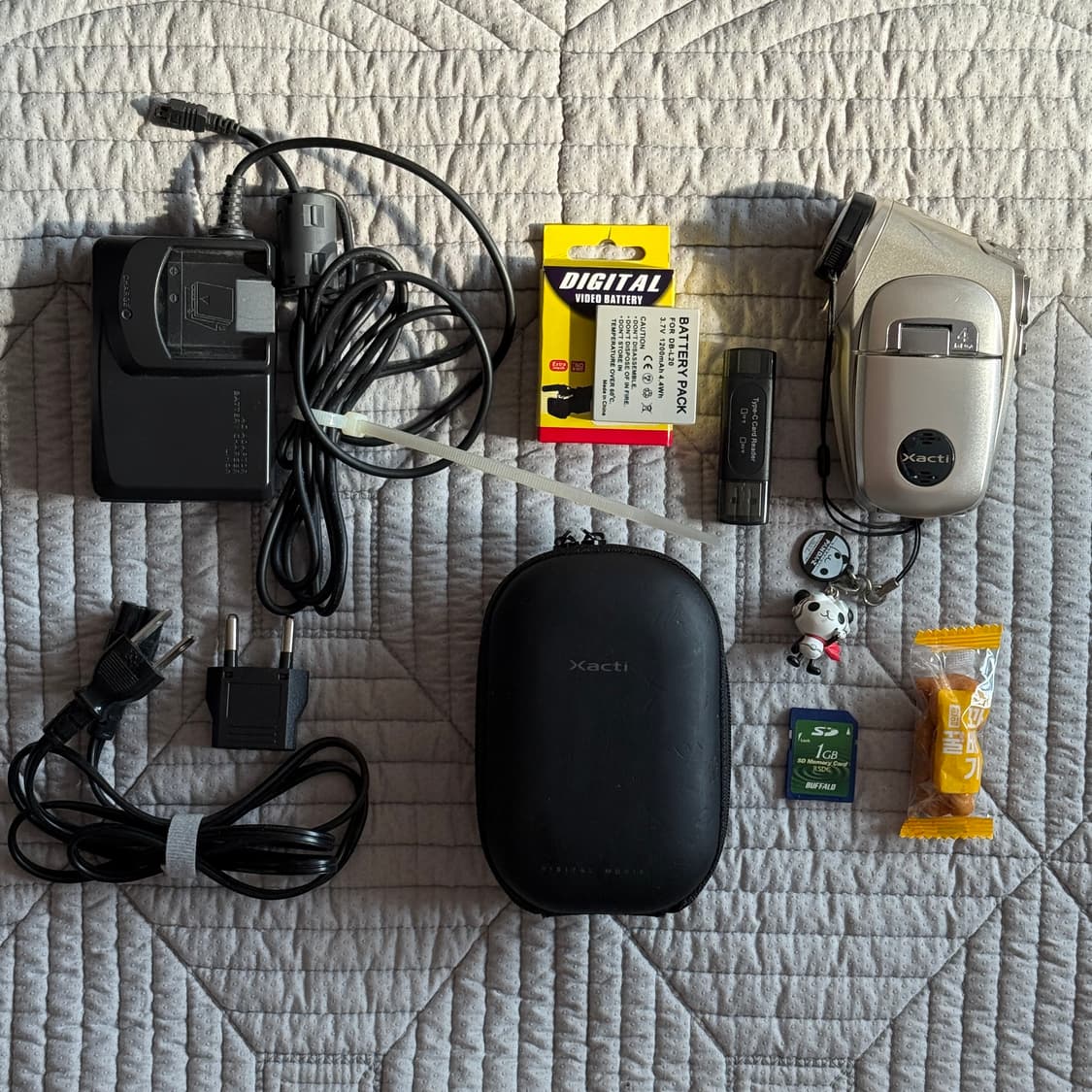 풀구성 산요작티 DMX-C4 SANYO XACTI C4 빈티지캠코더 디카 상품이미지2