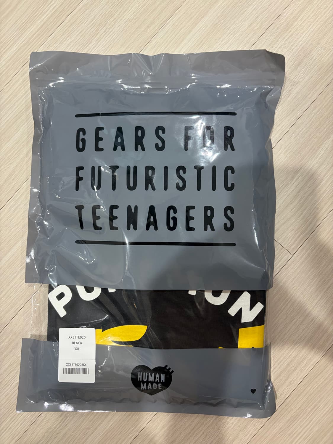 휴먼메이드 포켓몬 피카츄 티셔츠 블랙 3XL 상품이미지2