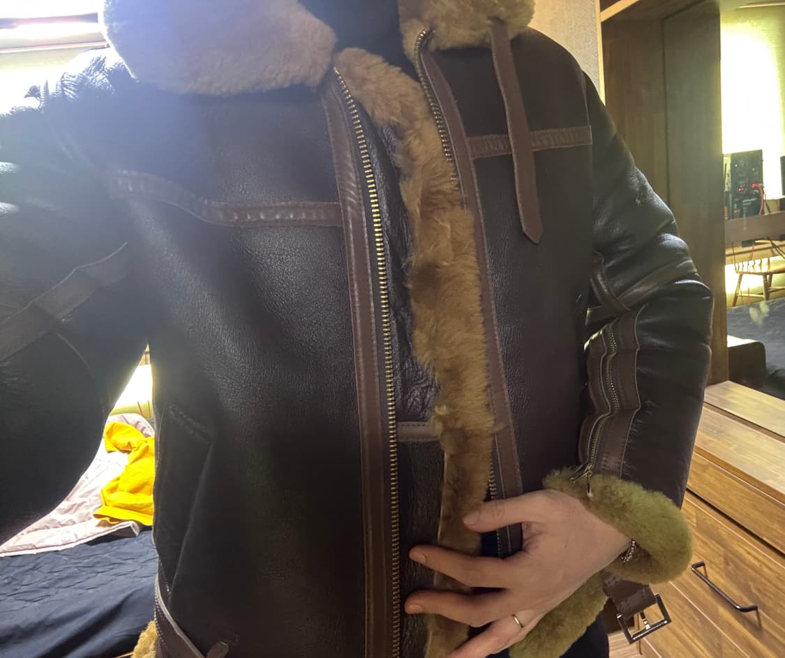 Morgan 무스탕 IRVIN 자켓  / 아비렉스,쇼트,맥코이 계열 상품이미지10