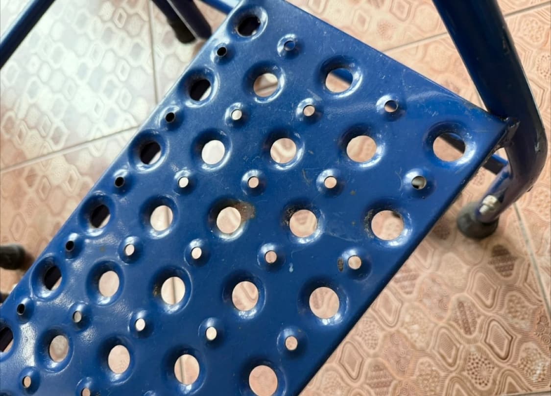 빈티지 철재 2단 롤링 스텝 스툴 (made in U.S.A.) 상품이미지4