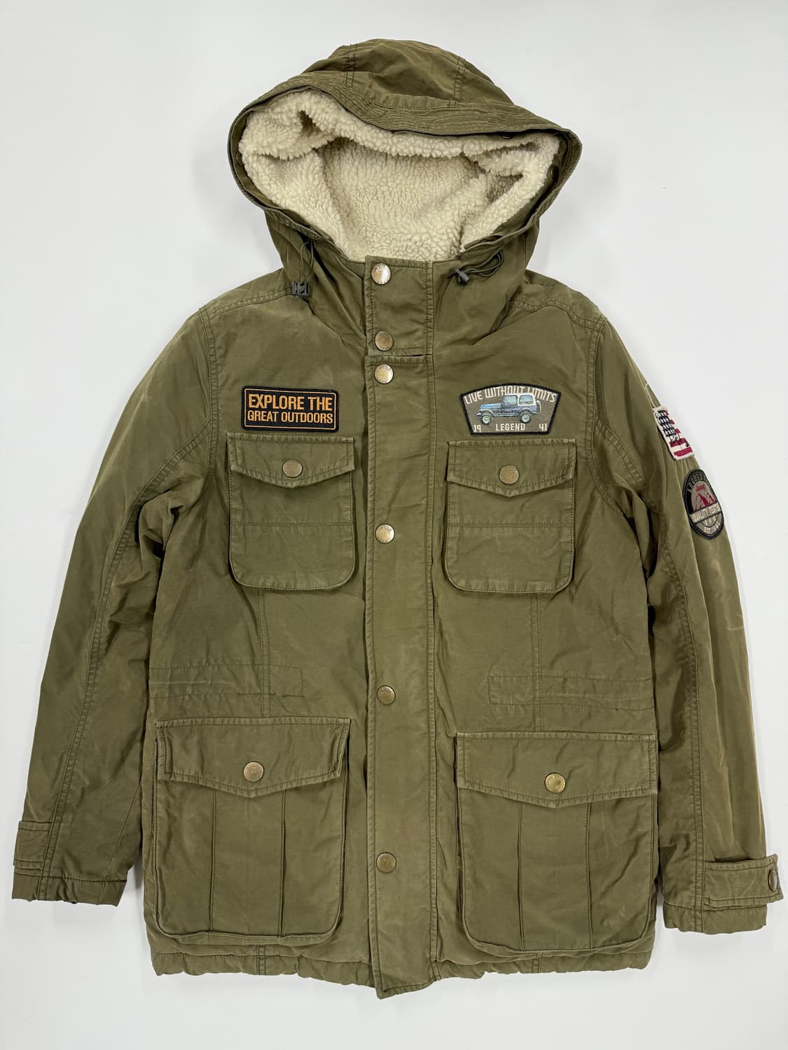 Jeep 양털 야상자켓 상품이미지1