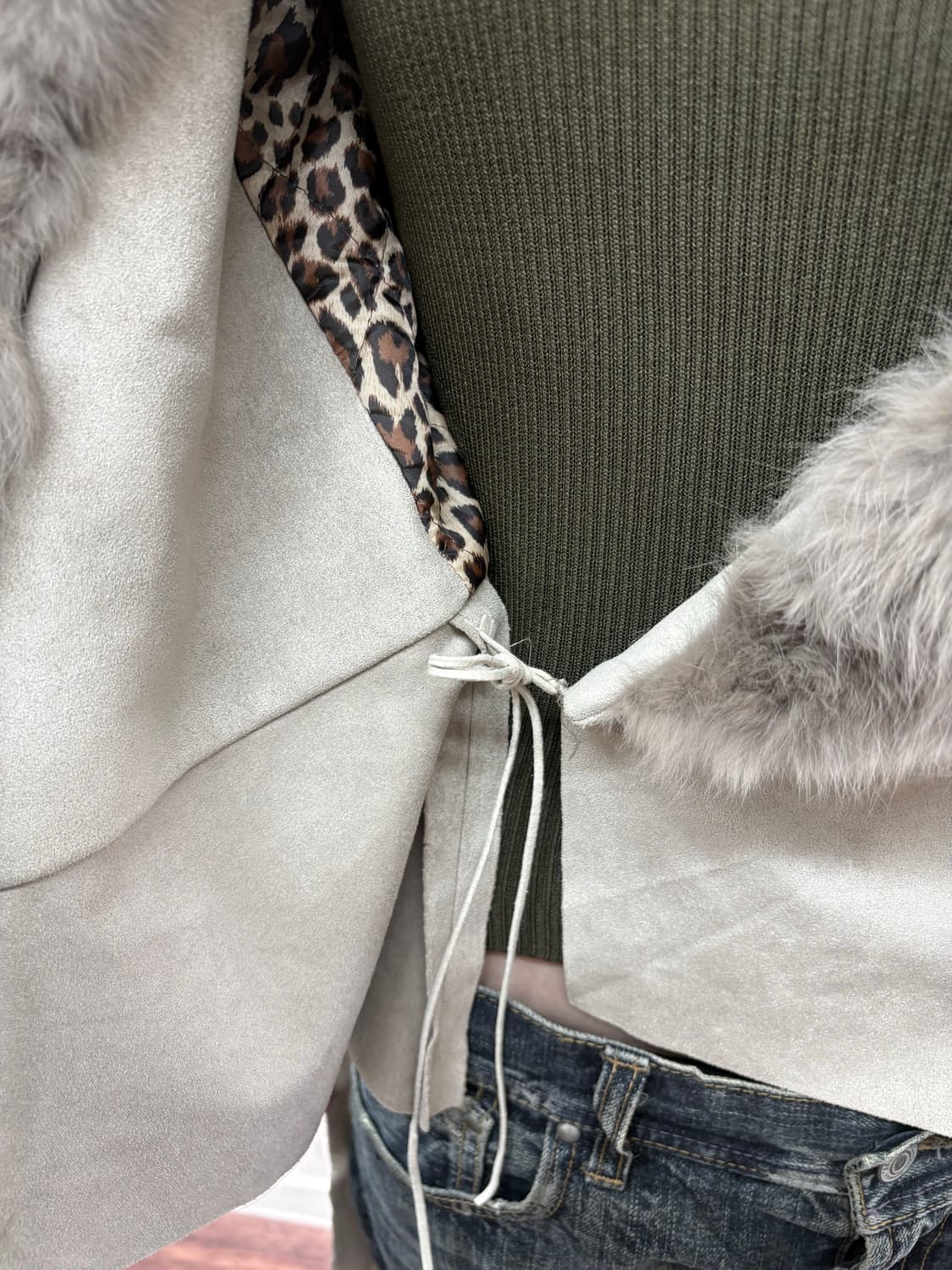 suede fur jacket 상품이미지7