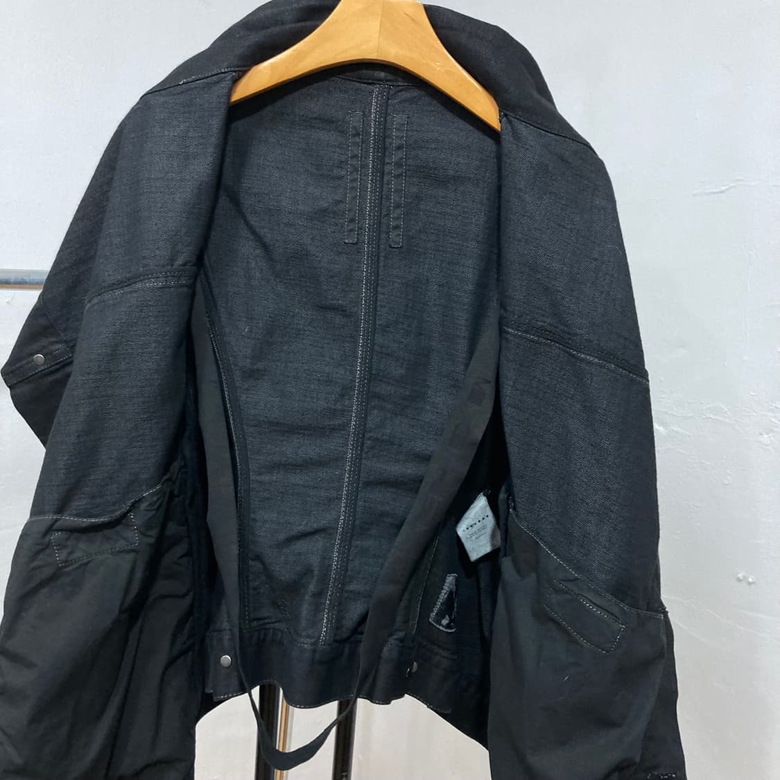 릭오웬스 다크쉐도우 비대칭 지퍼 베스트 상품이미지3