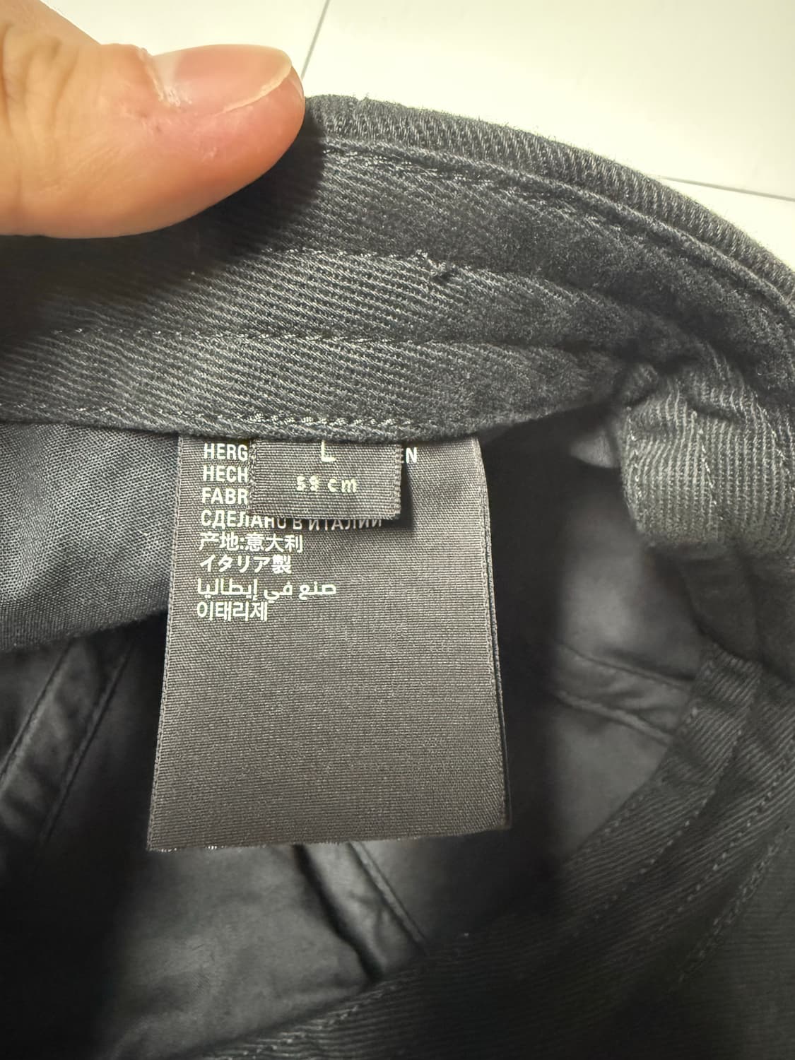 발렌시아가 로고 볼캡 모자 상품이미지2