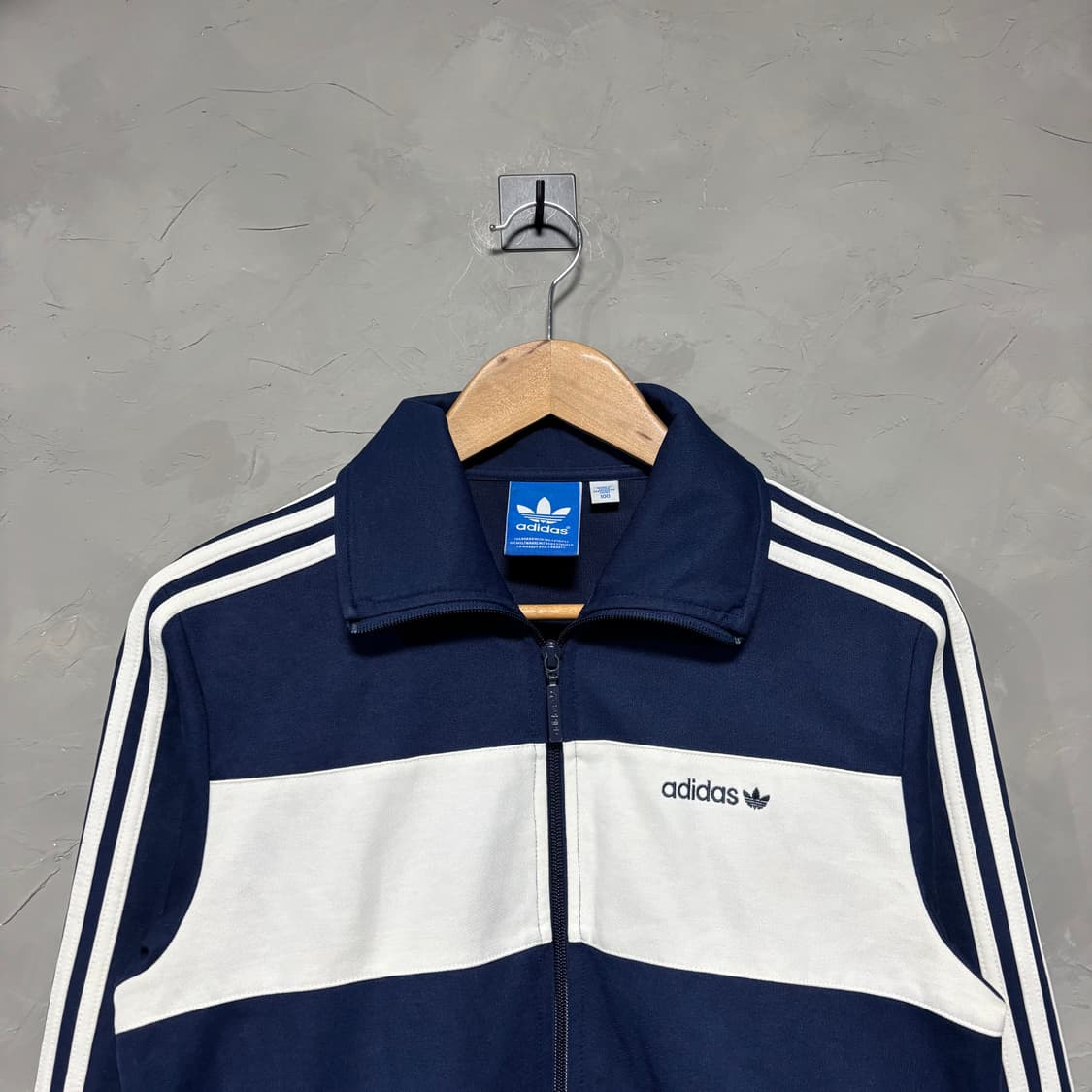 아디다스 베켄바우어 져지 트랙탑 화이트 네이비 상품이미지2