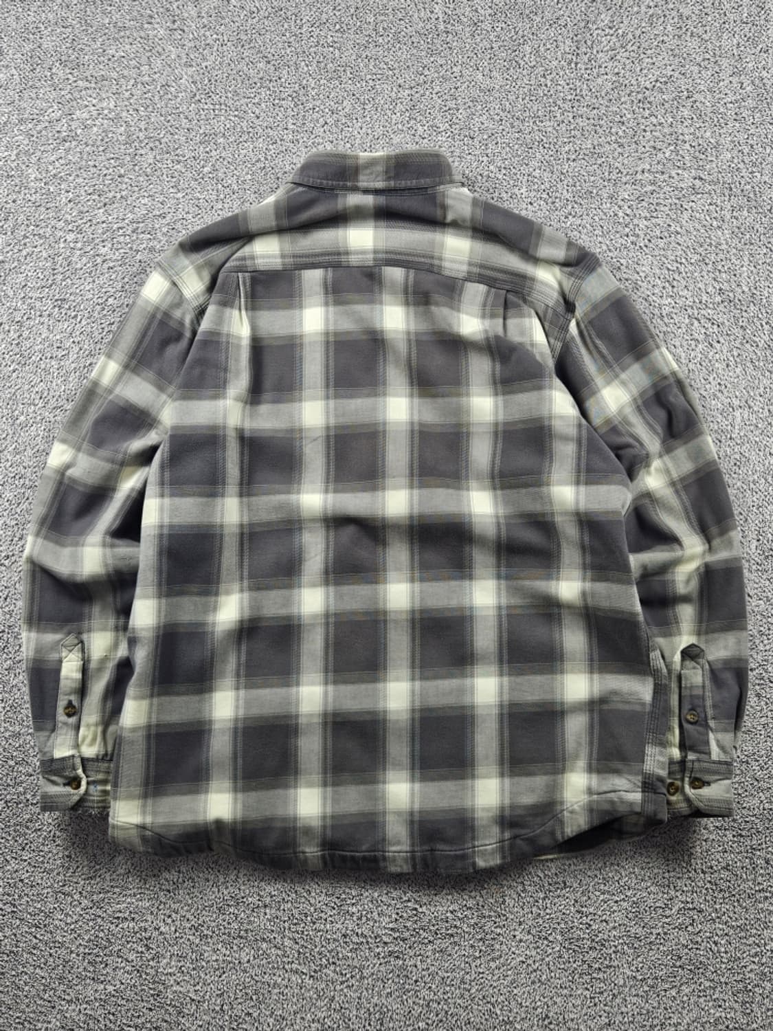 칼하트 헤비 플리스 체크 셔츠 워크 자켓 ( L ) / 10722 상품이미지5