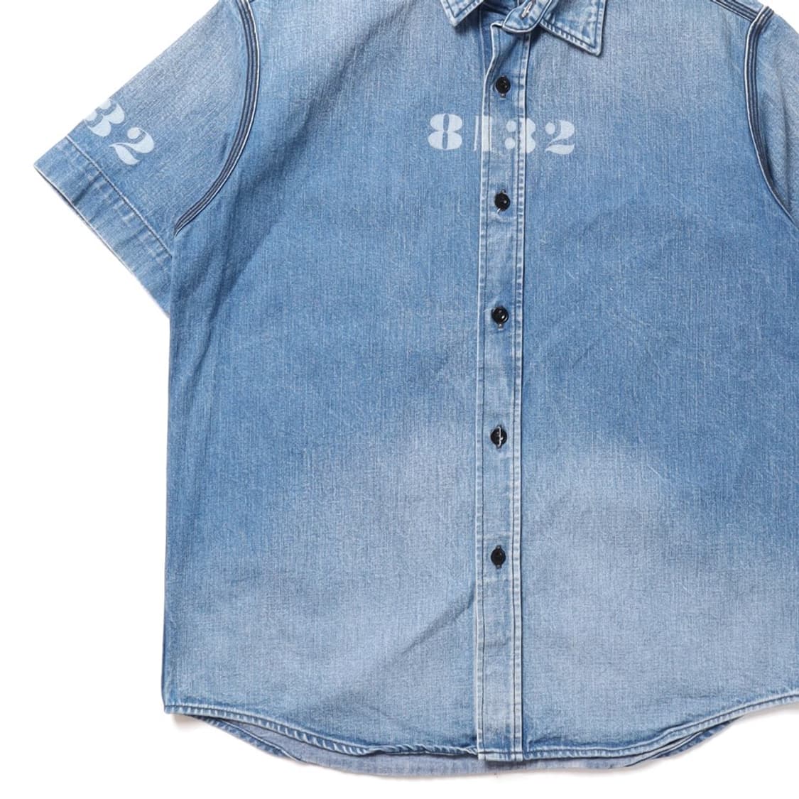 엔 헐리우드 N.Hoolywood Denim Half Shirt  상품이미지3