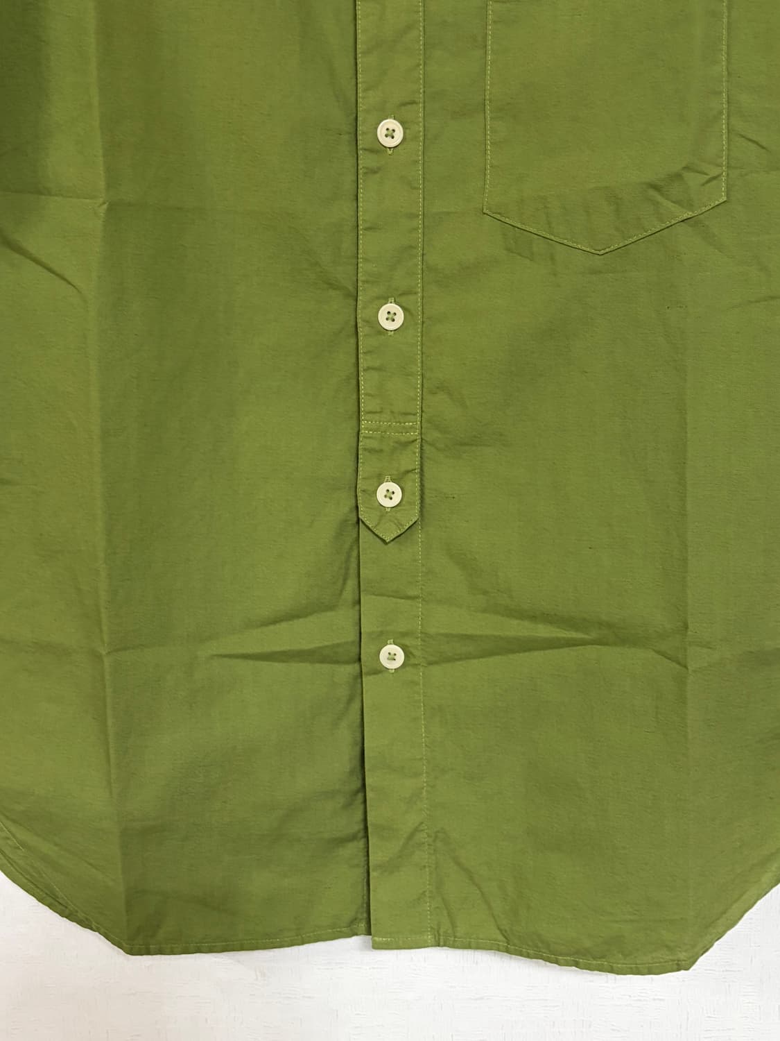 MHL green pocket shirts S size 상품이미지3