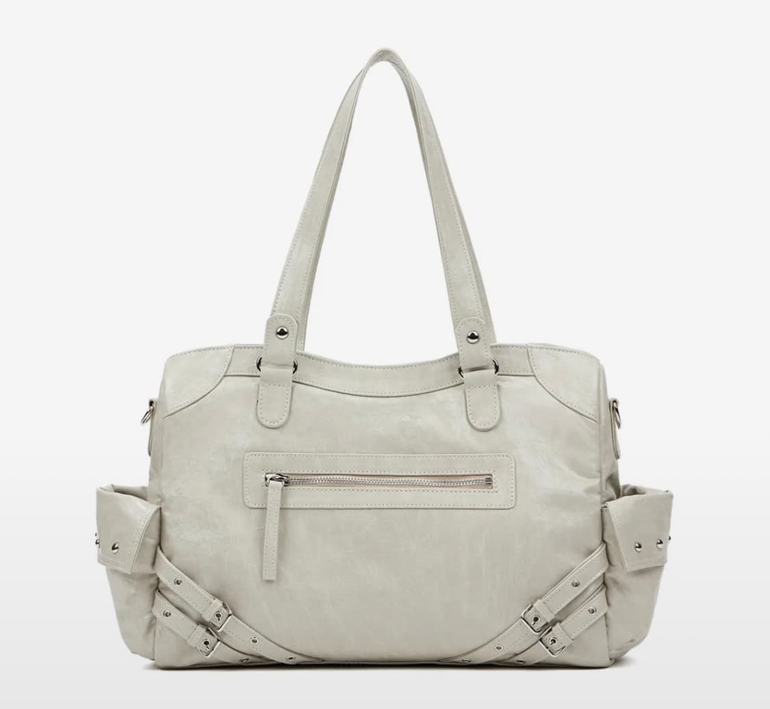 다이닛 스터드 백 애쉬 베이지 컬러 상품이미지2