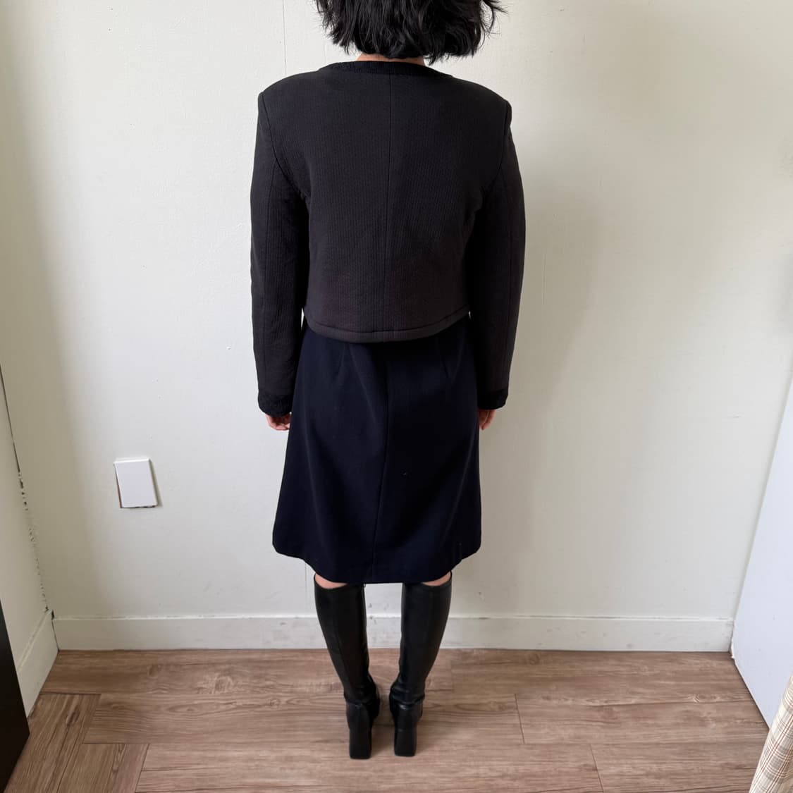 샤넬 유니폼 트위드 자켓 상품이미지4