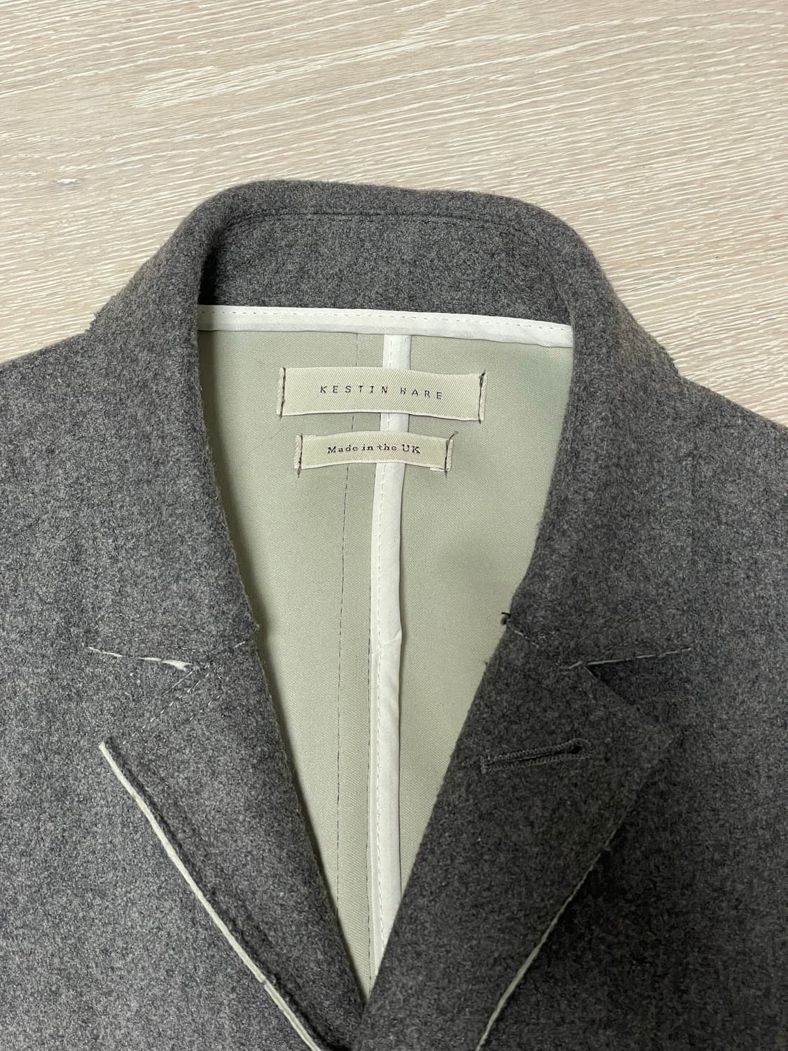 kestin hare grey cotton mac coat 95-100 상품이미지2