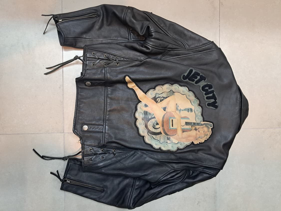 Avirex 바이크 가죽 자켓 상품이미지2