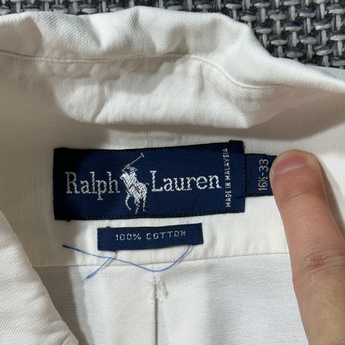 폴로 화이트 셔츠 (old-8567) 상품이미지4