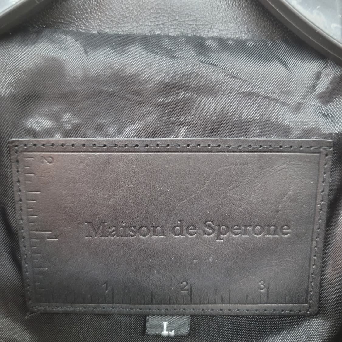 스페로네 양가죽 램스킨 라이더자켓 상품이미지3