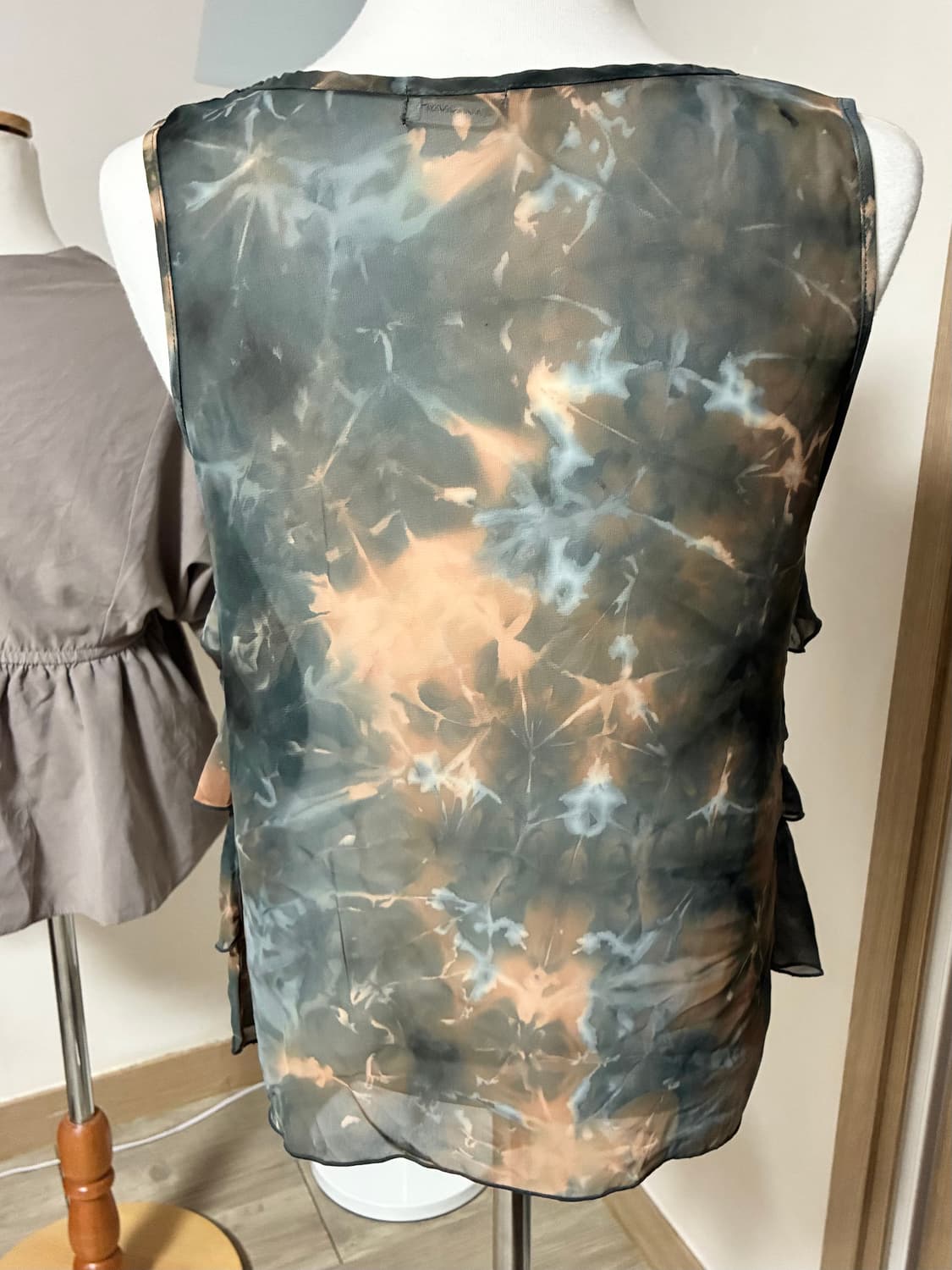 브라운 자켓 슬리브 세트 상품이미지3