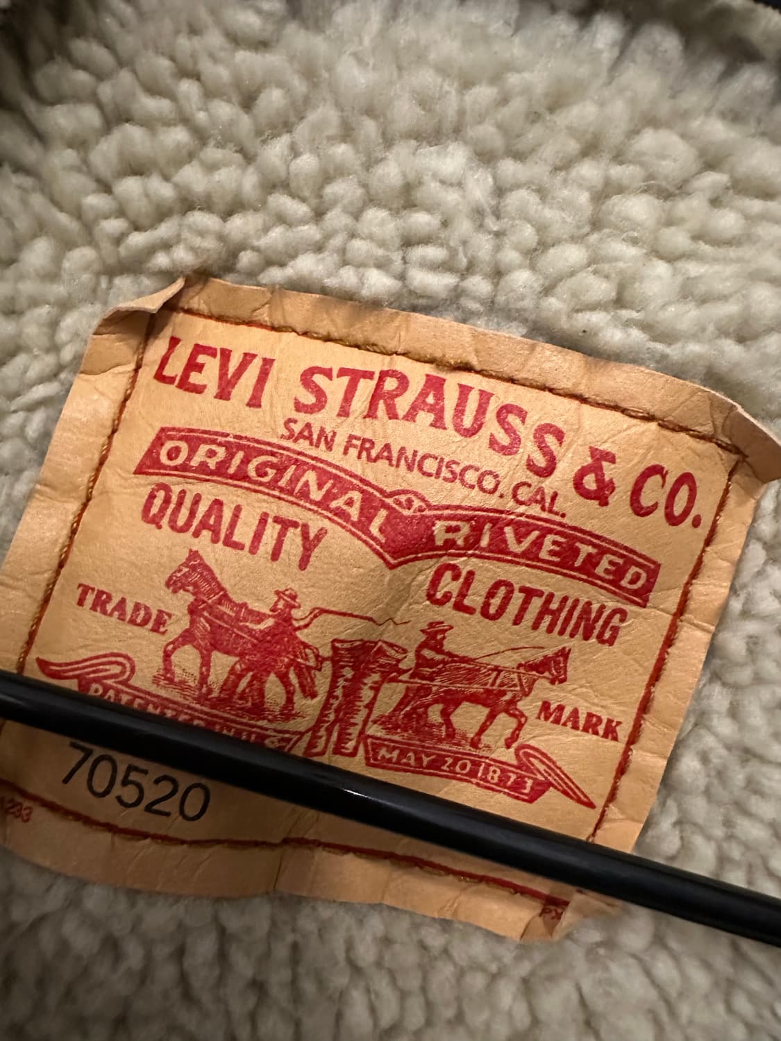 M)00s 리바이스 코듀로이 쉐르파 70520 상품이미지3